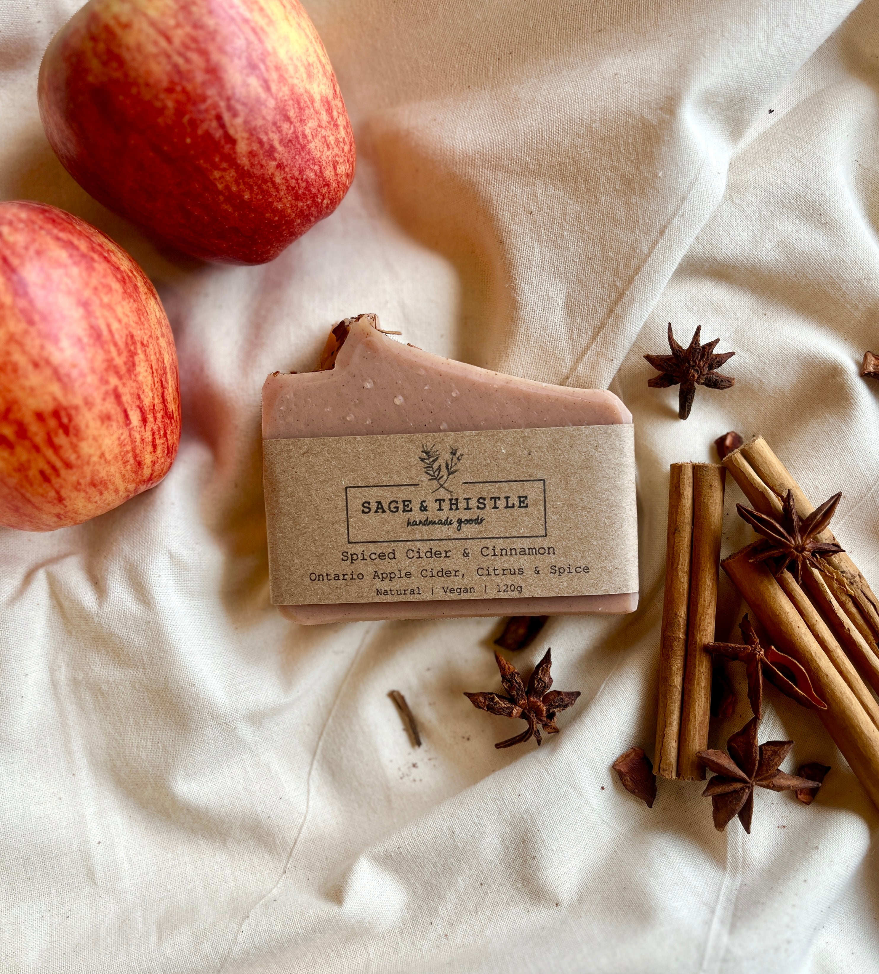 Spiced Cider Soap {Limited & Seasonal}