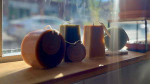 Beeswax Pillar Candles