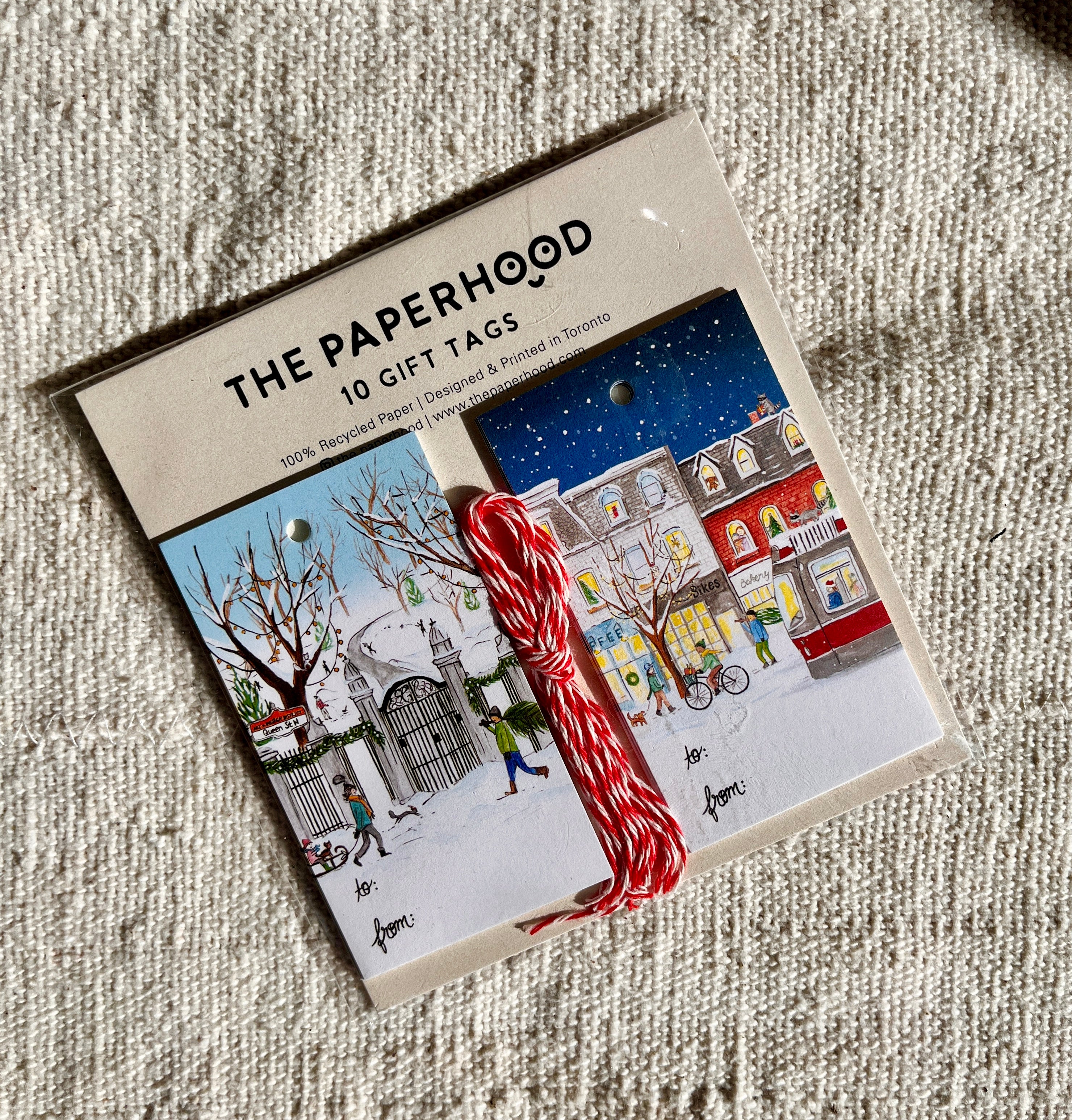 Holiday Gift Tags {The Paperhood}