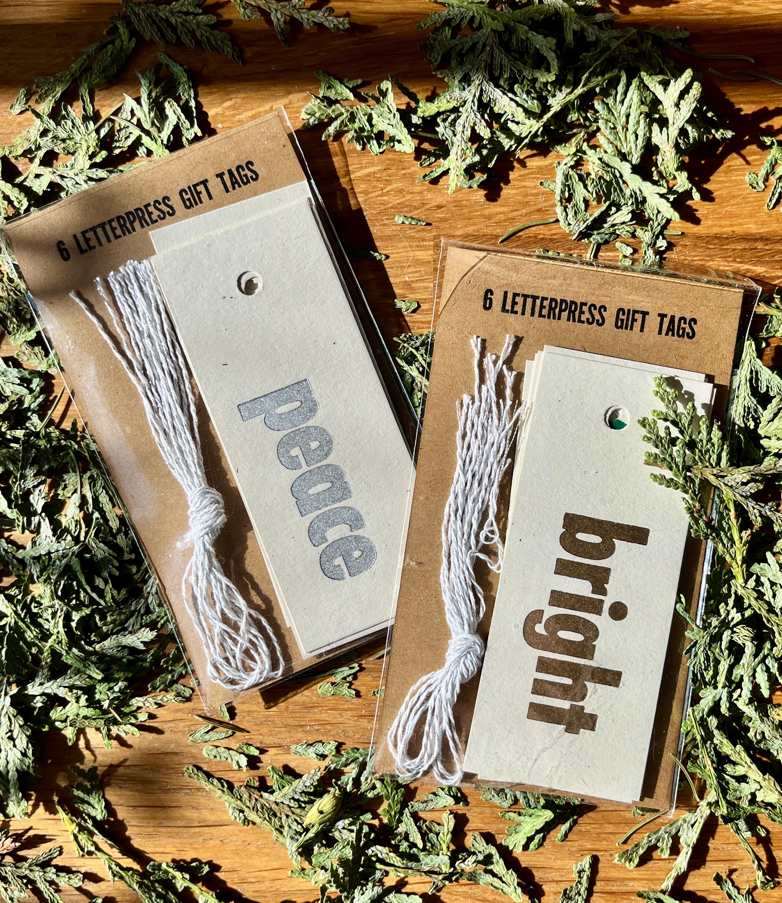 Holiday Gift Tags {Flycatcher Press}