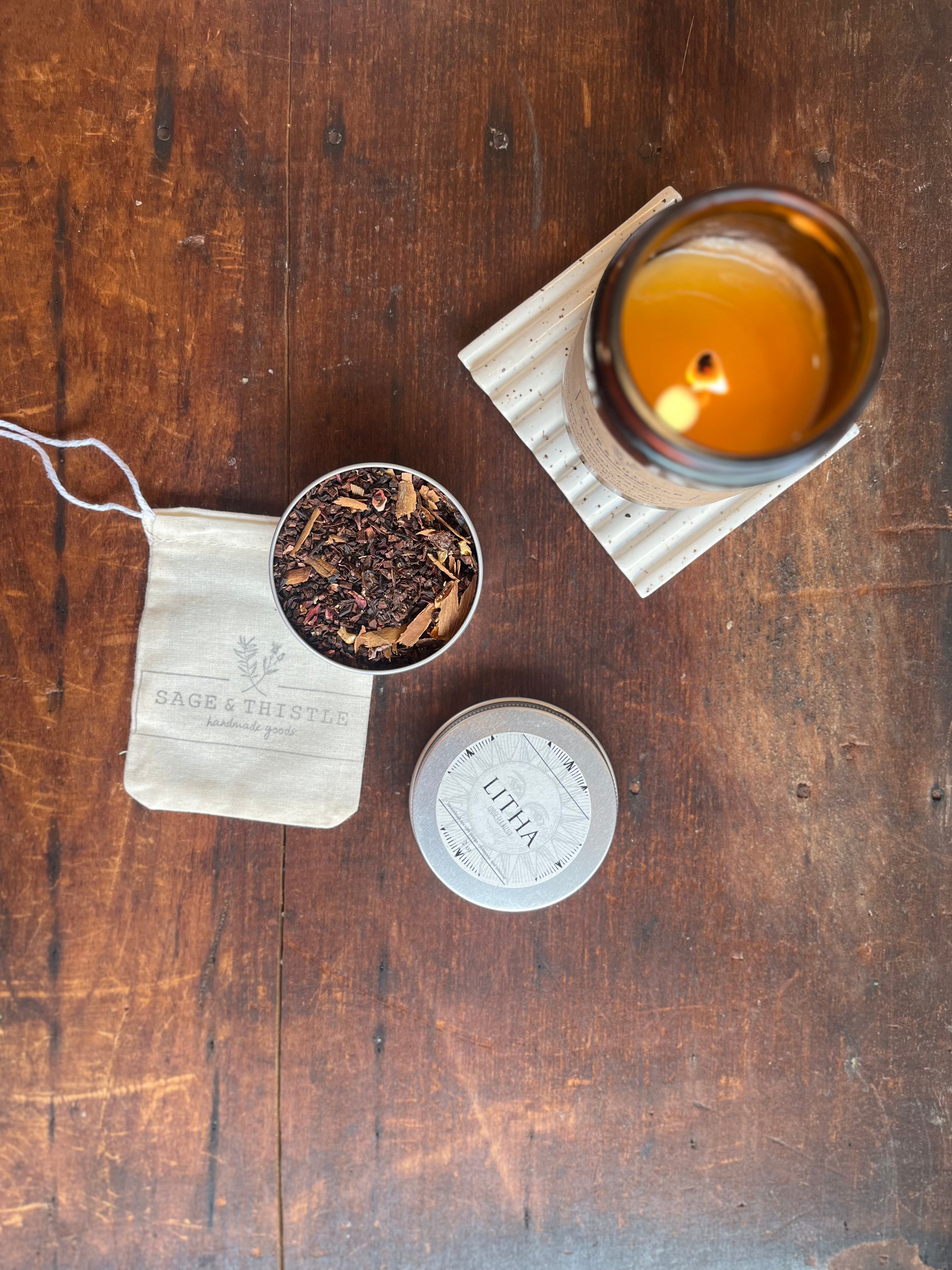 Organic Loose-Leaf Tea from LoveWolfe Apothecary
