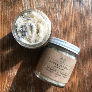 Bergamot & Lavender Organic Sugar Scrub