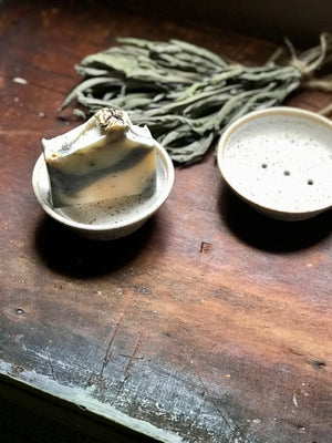 2-Piece Ceramic Soap Dish